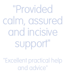 Two key phrases  from this page of client comments
